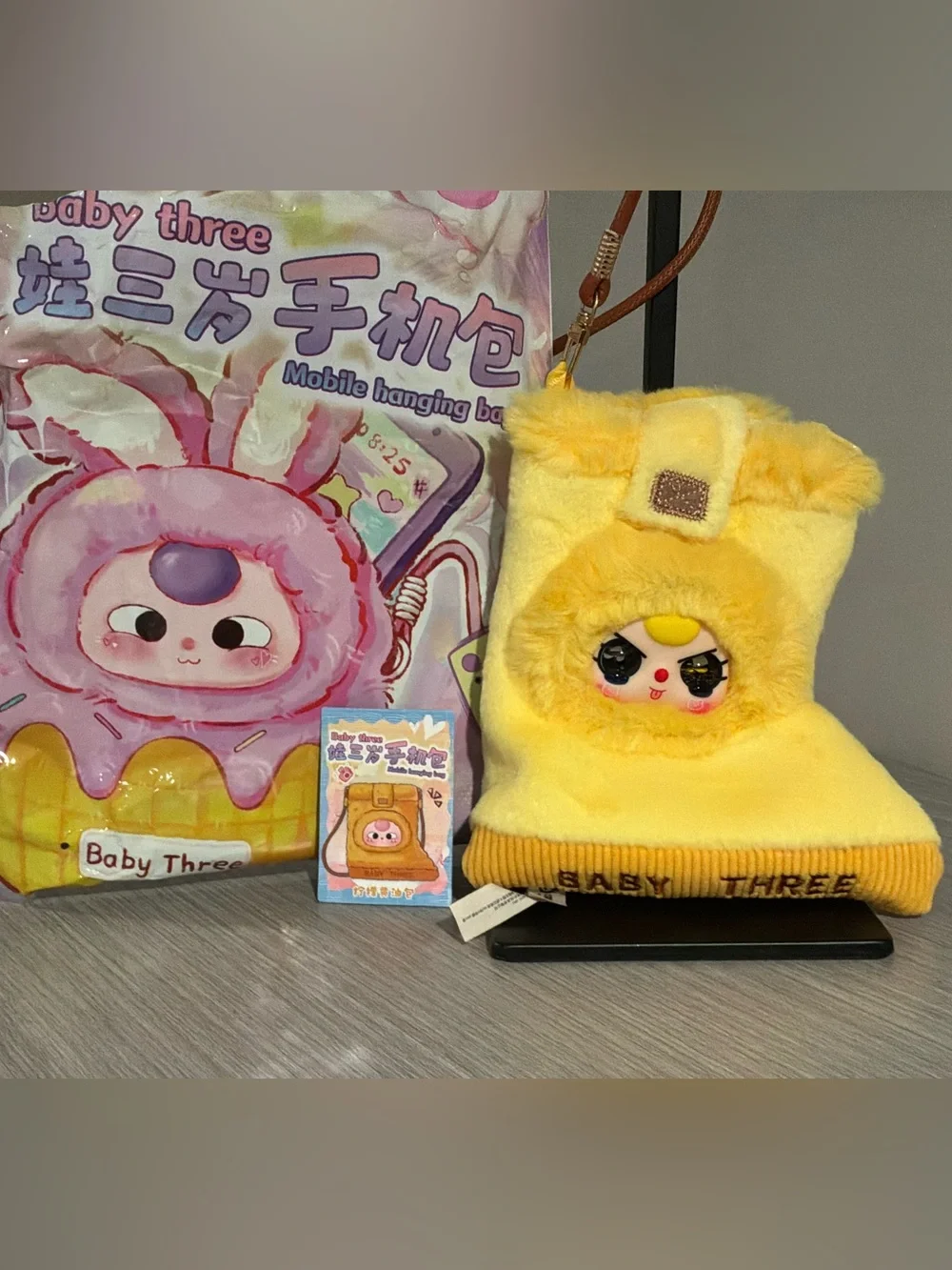 Baby Three Mobile Hanging Bag - Confirmed
